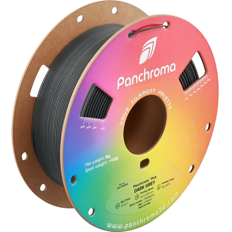 Polymaker Panchroma PLA Dark Grey 1.75mm 1.00 kg