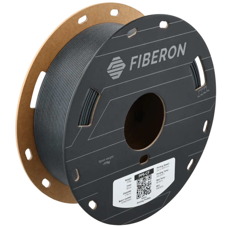 Polymaker Fiberon PPS-CF10 Czarny 0.5kg