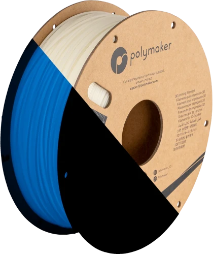 Polymaker PolyLite PLA Glow Blue 1kg