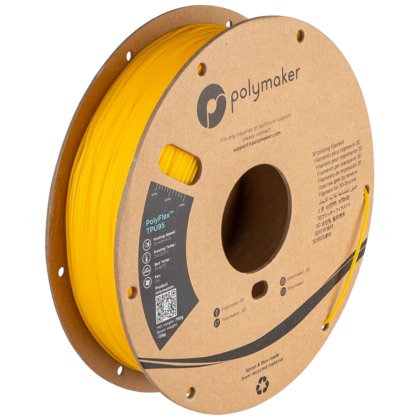 PolyFlex TPU 95_Yellow #F3B400.webp